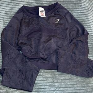 Small adapt camp seamless lace up back top